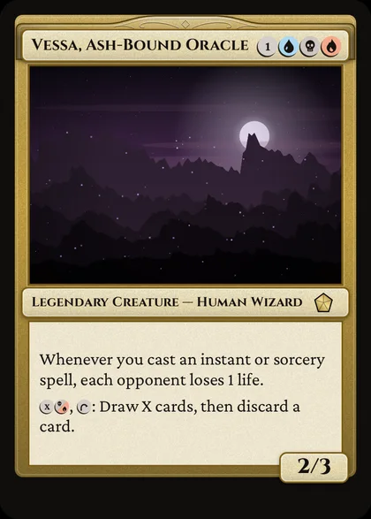 Fan-made legendary three color card